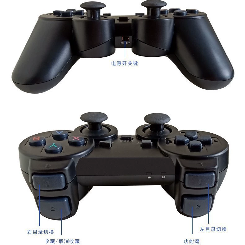 Высококачественная игровая консоль, беспроводной джойстик, 3W, 64Г