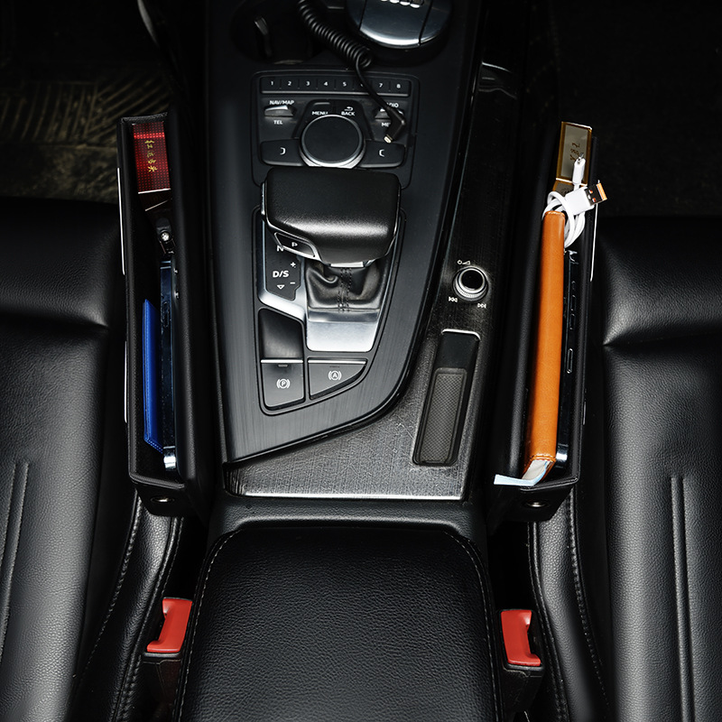Caja de almacenamiento de espacio de asiento de coche Amazon accesorios interiores del coche caja de almacenamiento de asiento de coche