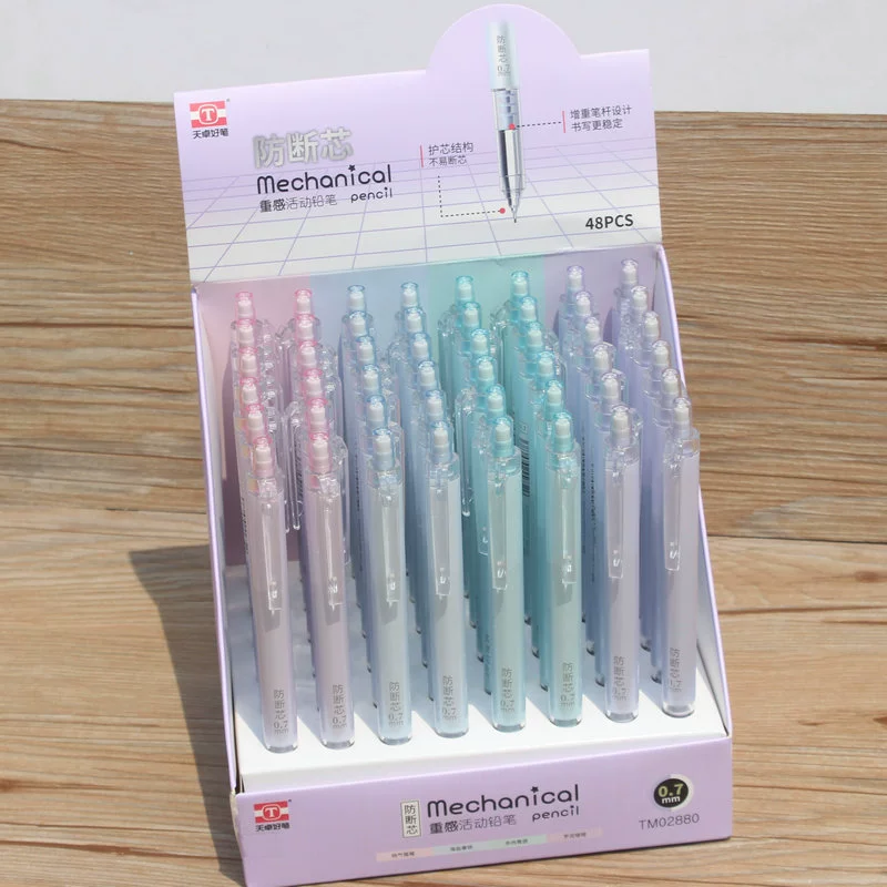 Tianzhuo 02880 анти-сломанный сердечник Чувство автоматического карандаша Студенты учатся держать ручку в позе Активные карандаши канцелярские товары оптом
