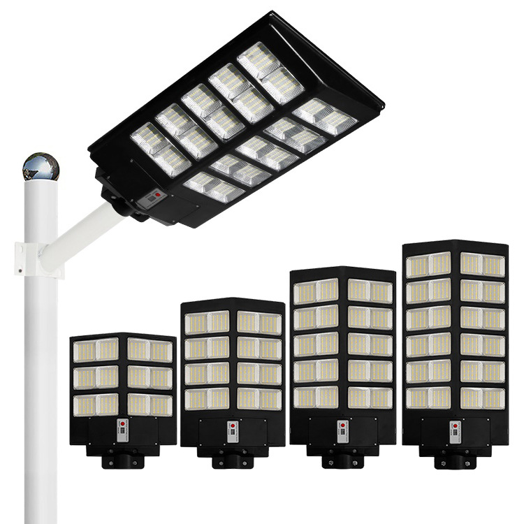 Luz solar transfronteriza Mercedes-Benz al aire libre de alta potencia integrada solar patio iluminación impermeable farola