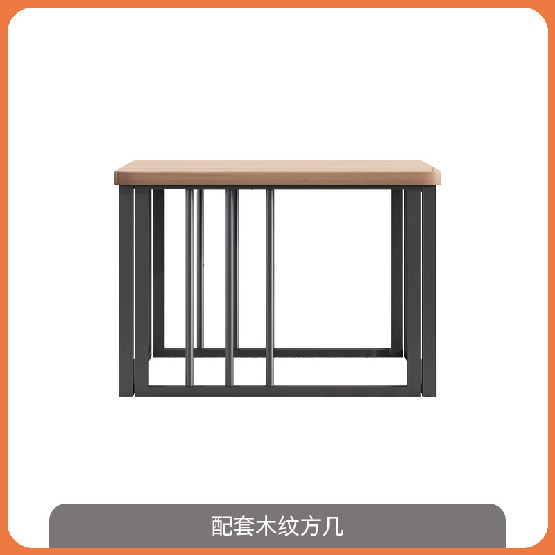 办公沙发现代简约会客接待三人位小户型办公室商务猫抓皮茶几组合|undefined