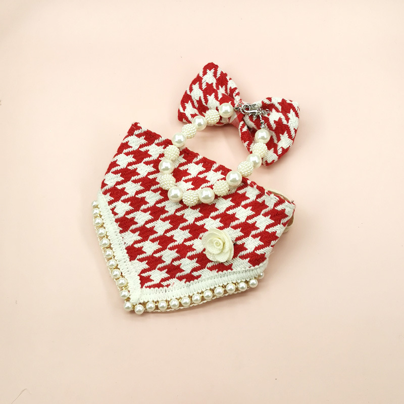 Sweet Polyester Bow Knot Pet Scarf display picture 7