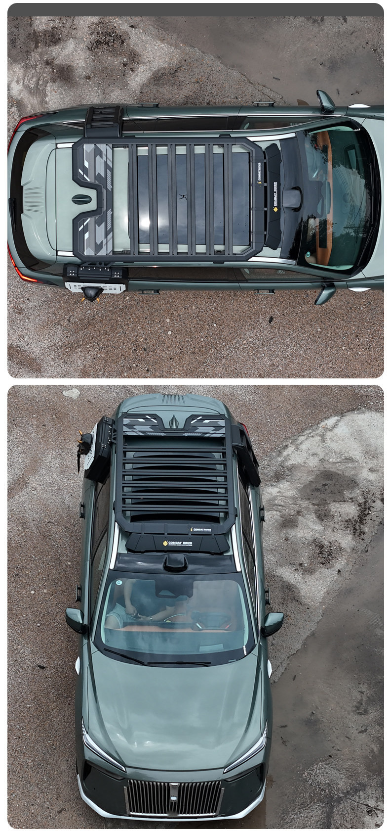 Suitable for Weyland Blue Mountain Outdoor Camping Car Roof Expansion Explorer Roof Rack Canopy Side Tent Ladder