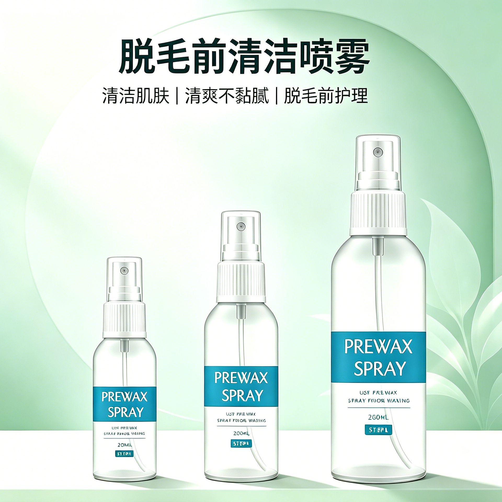 脱毛前后护理油蜜蜡脱毛护理精华液蜡前润肤水蜡后清洁油除蜡喷雾