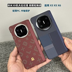 适用华为matex5手机壳磁吸中轴保护x6典藏版凯夫拉纹超薄防摔后壳