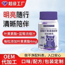 蓝莓叶黄素酯软糖代发蓝莓提取叶黄素小熊凝胶糖果独立包装代发