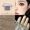 Highlighter, nail sequins, brightening three dimensional contouring palette for face for contouring