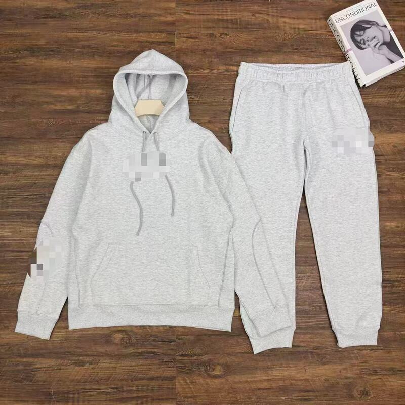 Cross-Border In-Stock Nocta Collaboration Model Spring and Autumn Casual Sports Reflective Hooded Pullover Sweatshirt Unisex