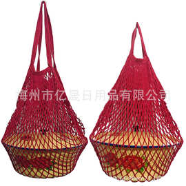 复古婚庆喜糖网兜渔网袋超市蔬菜水果购物袋手伴礼品喜袋棉网袋