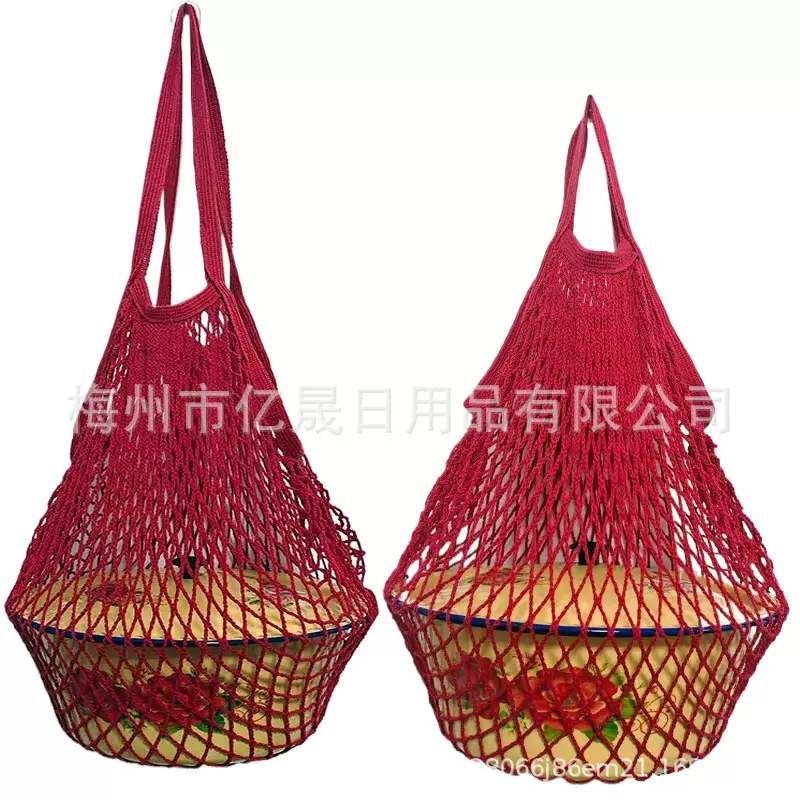 复古婚庆喜糖网兜渔网袋超市蔬菜水果购物袋手伴礼品喜袋棉网袋