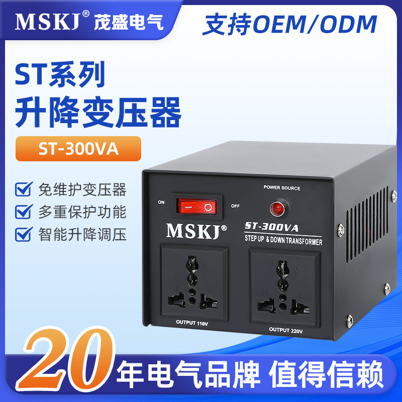 110V to 220V lifting transformer voltage converter ST-300w domestic and foreign electrical appliances