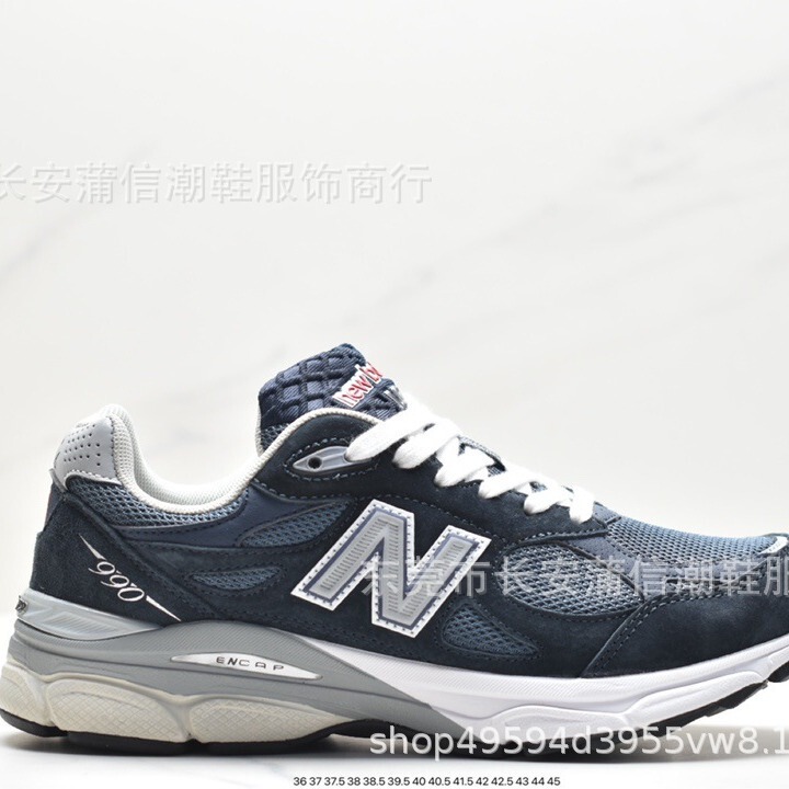 Putian Shoes Pure Original Putian Shoes High Version New Bailun nb990 Torre Shoes Suede Retro v4 Foreign Trade Cross-border
