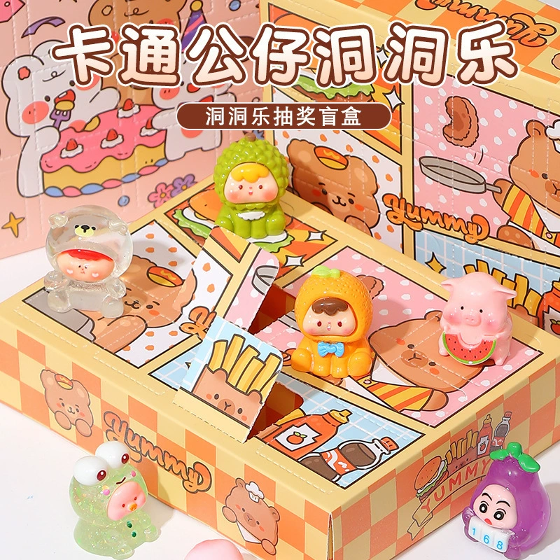 Мультяшная игрушка-сюрприз в слепой коробке, кукла в слепом пакете, милый подарок для ученика начальной школы, настольные маленькие украшения