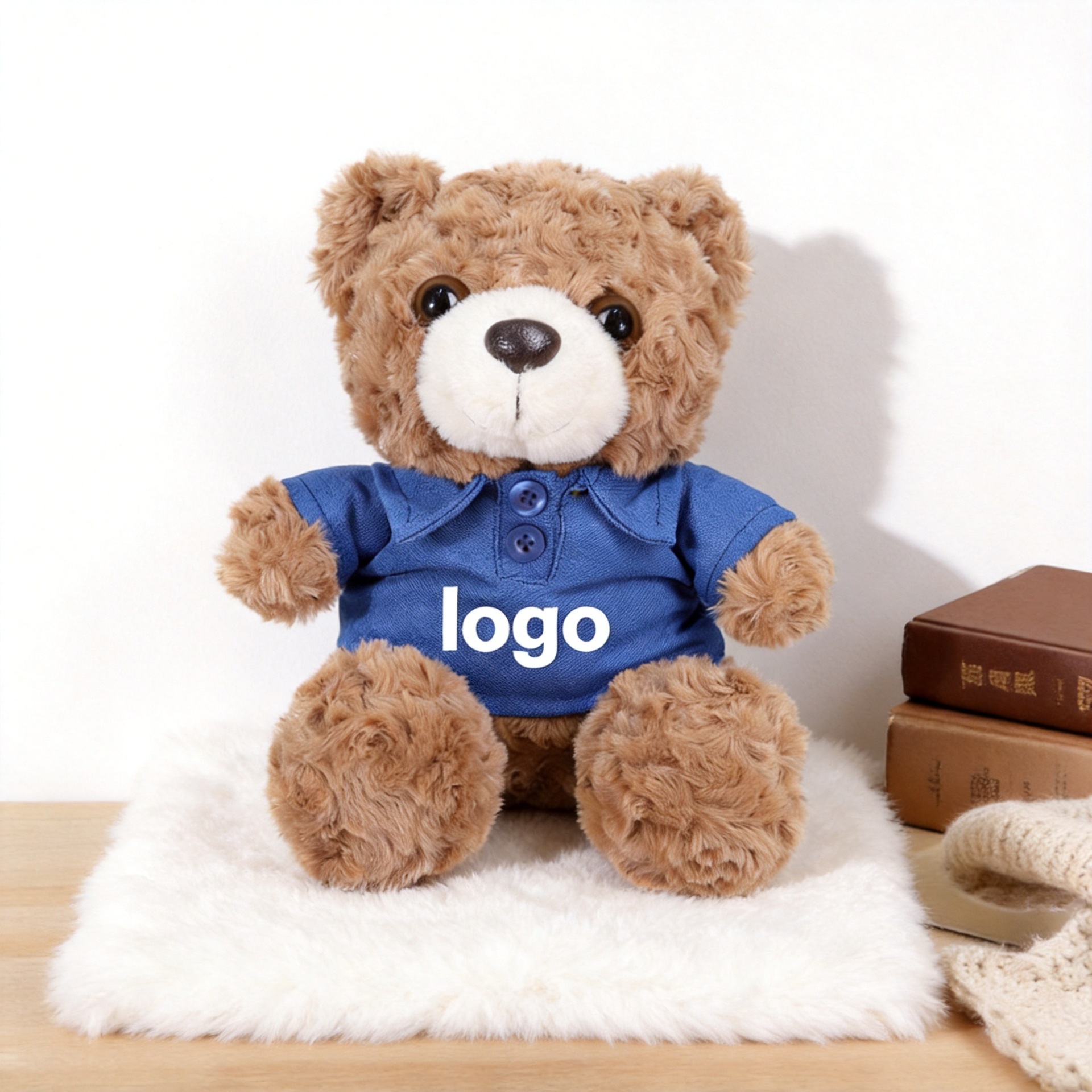 Camiseta de oso marrón