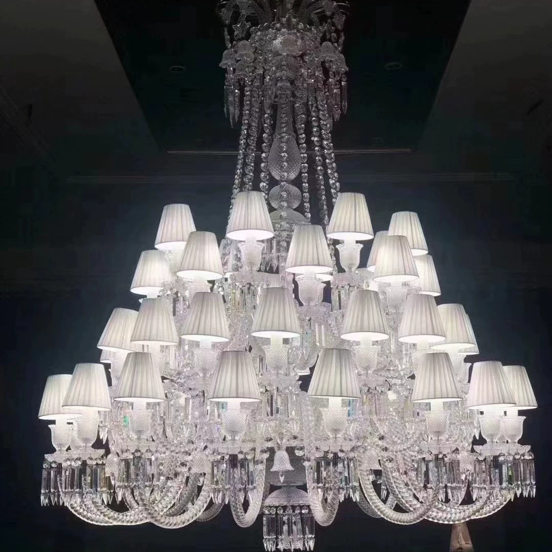 Завод-изготовитель, высококачественные хрустальные люстры, инженерные светильники для гостиниц и вилл, могут быть изготовлены по чертежам, свадебные украшения.