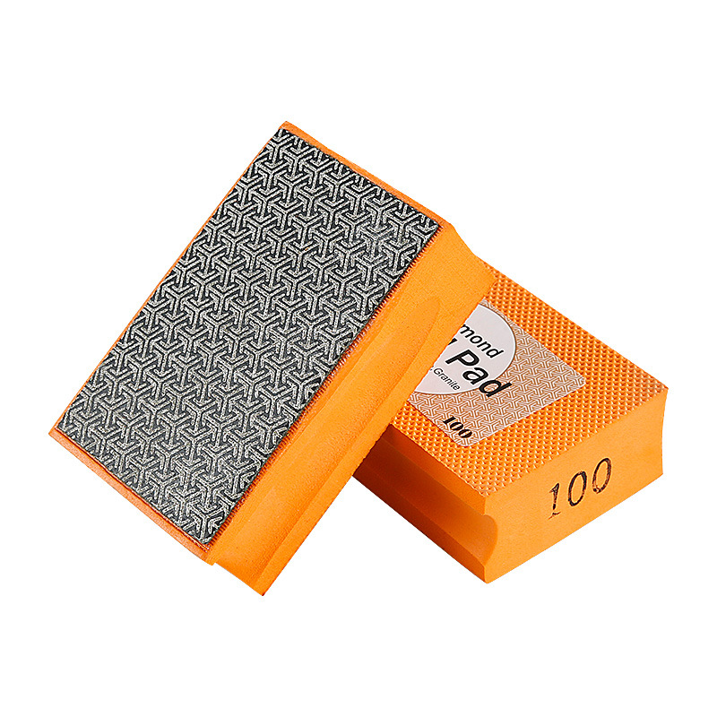 Azulejo de cerámica Placa de roca borde de corte de vidrio pulido artefacto línea de piedra pulido diamante pieza de molienda en seco herramienta de pulido a mano