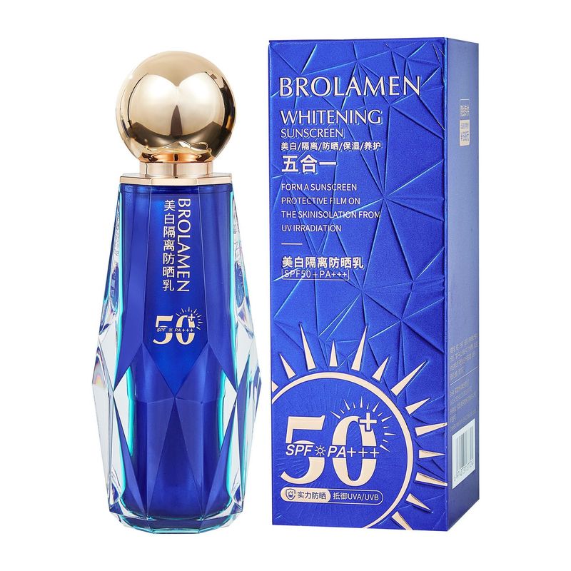 Bolanmeng 美白アイソレーション日焼け止めミルク軽くて保湿 SPF50 + PA + 高倍率日焼け止めアイソレーション UV 772|undefined