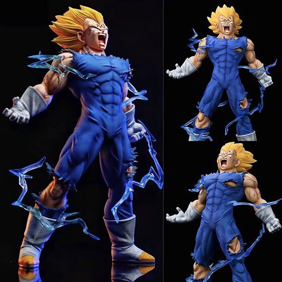 Wholesale/generation of dragon ball self-explosion magic shell magic vegetable hand-held secondary animation model ornaments