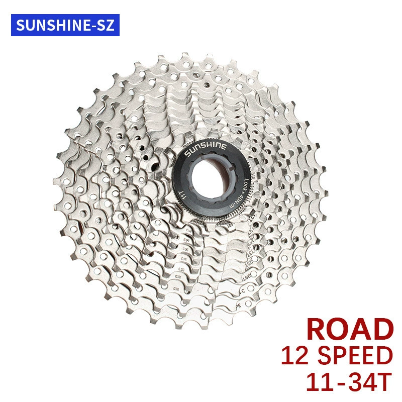 SUNSHINE-SZ велосипед шоссе маховик 12 скорости 11-32T/34T сверхлегкий маховик