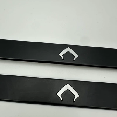 with Screws, Export Car Modification – License plate holder/license plate holder
