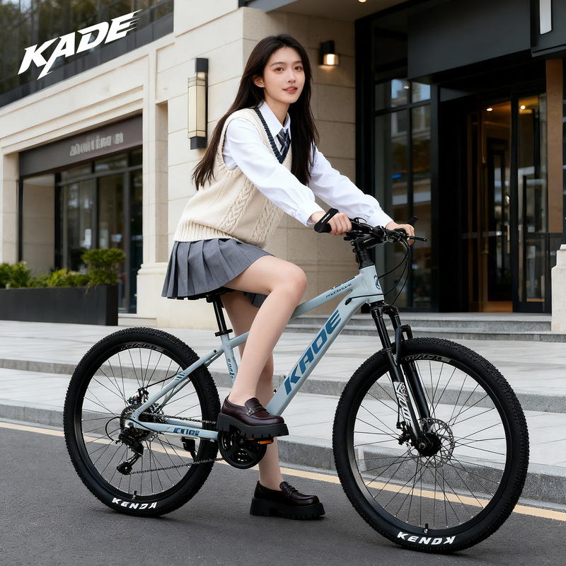 Kade Ultra-Light Aluminum Alloy Mountain Bike 27-Speed Hydraulic Disc Brake Student Campus Commuting Off-Road Outdoor Cycling Kade Ultra-Light Aluminum Alloy Mountain Bike 27-Speed Hydraulic Disc Brake Student Campus Commuting Off-Road Outdoor Cycling