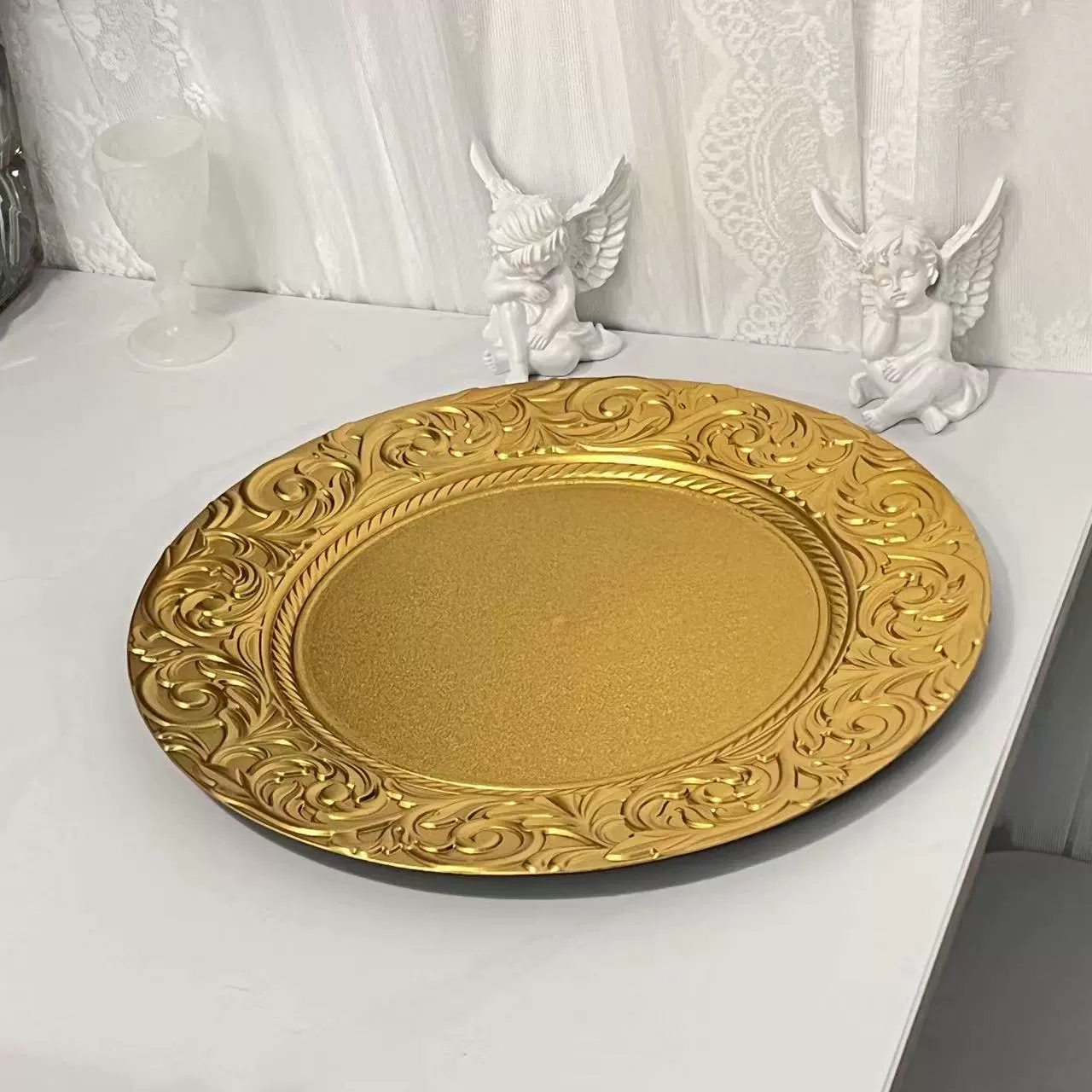 Прозрачная аэрозольная краска для отеля, пластиковое круглое художественное украшение