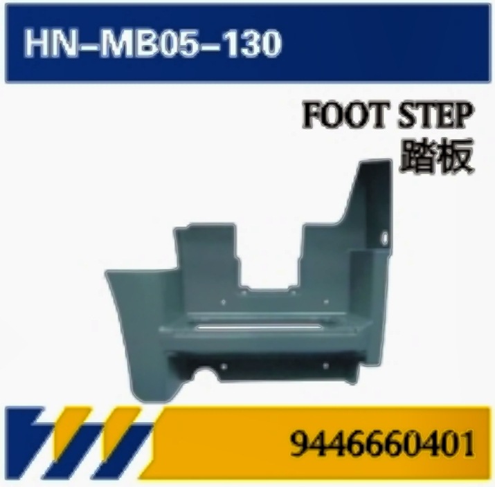 Accesorios de placa de acabado para camiones Mercedes-Benz AXOR hervidor de agua / cilindro vacío / cubierta de ventilador / guardabarros / soporte de pedal