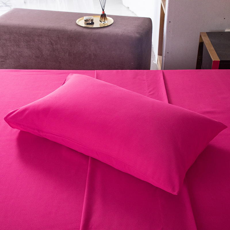 【廠家直銷】四件套 外貿(mào) 床笠*1 床單*1 枕套*2