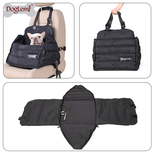Pet anti-dirty and anti-bite multi-purpose car mat Portable car seat cushion for outings Pet seat car safety seat