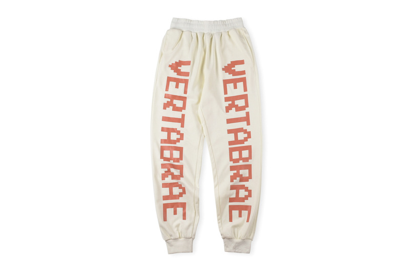 跨境外贸男女明星同款Vertabrae sweatpants镶钻立体字休闲长裤|undefined
