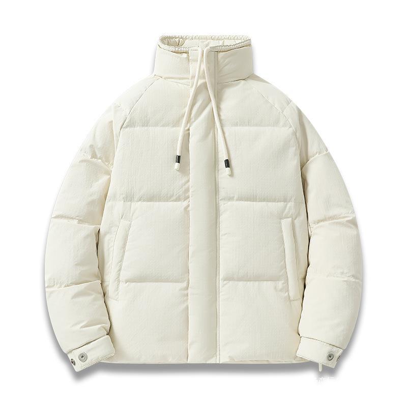 Men's universal demi-season keep warm trend fashionable solid color…