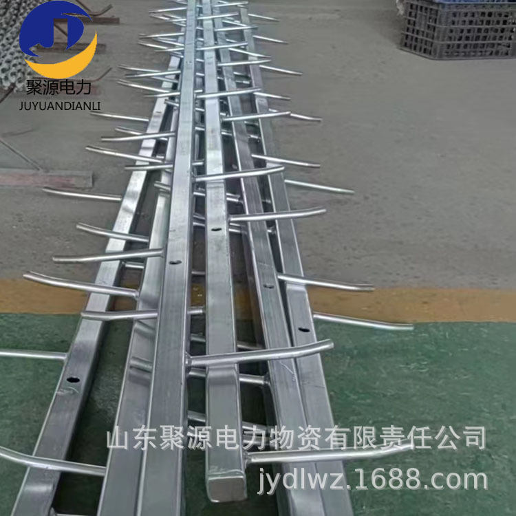 爬梯生产厂家 山东聚源电力加工各种爬梯 镀锌铁附件 来图咨询