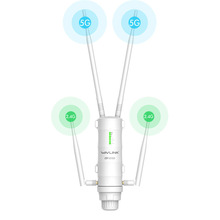 户外AC1200Mbps OutDoor wifi AP室外双频高功率无线AP路由POE网