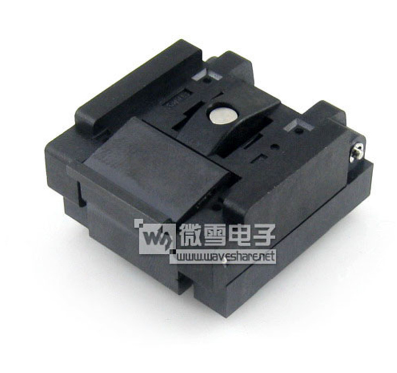 QFN64 MLP64 MLF64 IC引脚间距0.5mm 编程座测试座QFN-64B-0.5-01