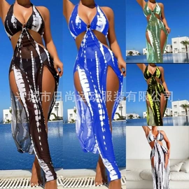 比基尼;连体泳衣;三件套泳装