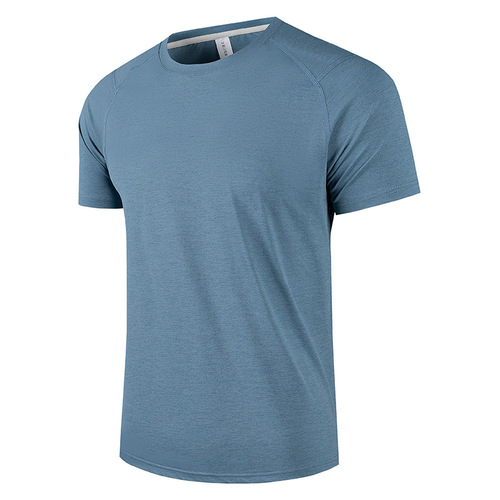 New round collar running t-shirt, sports quick-dry, short-sleeved T-shirt, cultural shirt, group clothes, workwear, company printing
