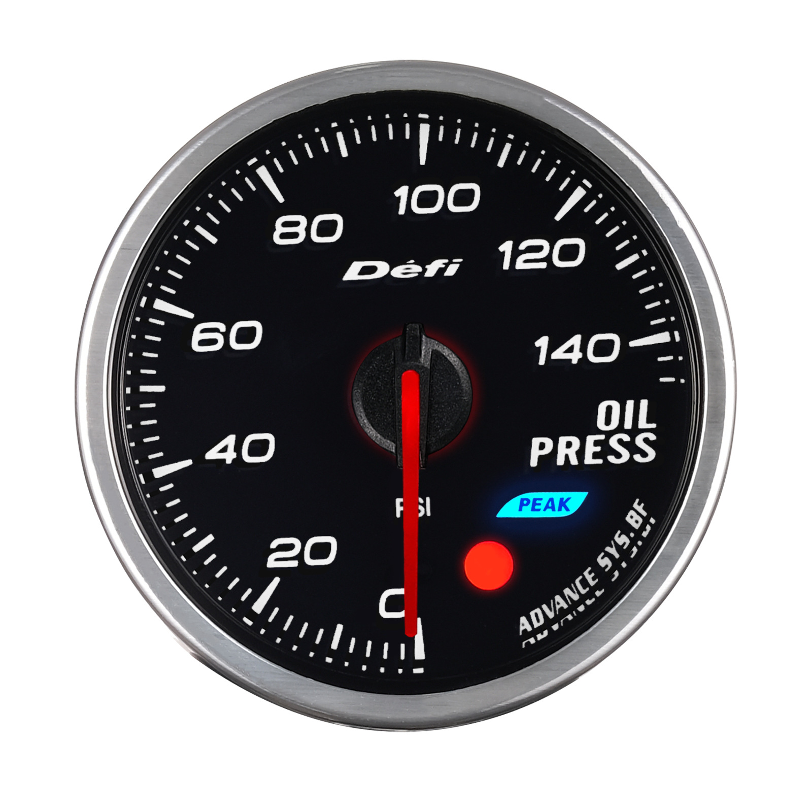 Qìchē – automobile instrument 2.5 inch 7-Color - oil-pressure