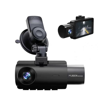 Driving recorder recording simultaneously on three