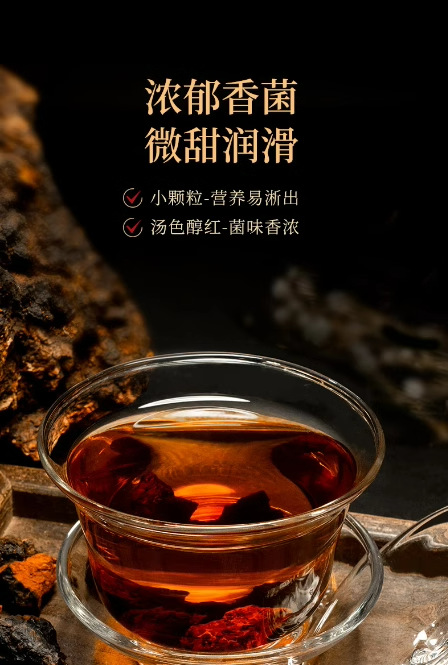 Wild Birch Chaga Mushroom 1000g Natural Sun Dried Siberian Inonotus obliquus for Decoction and Tea preparation