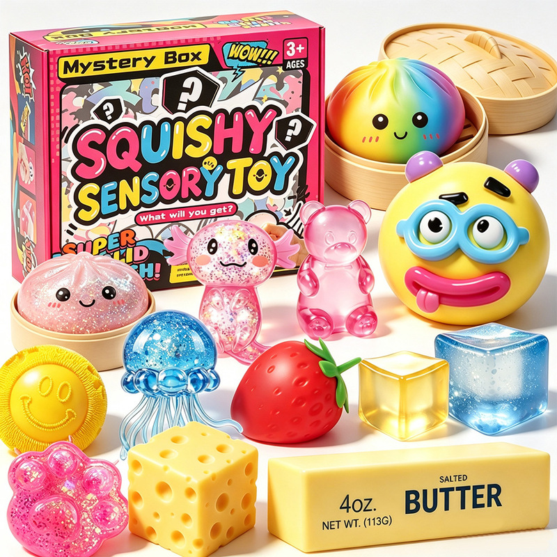 Cross-Border Popular Maltose Steamed Bun Squishy Set Slow Rebound Strawberry Squishy Blind Box Stress Relief Toy Cross-Border Popular Maltose Steamed Bun Squishy Set Slow Rebound Strawberry Squishy Blind Box Stress Relief Toy