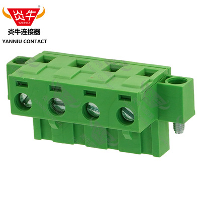 7.5mm炎牛凤凰插拔式接线端子排YN2EDGKM/YN2EDGKM/GMSTB 2,5-STF