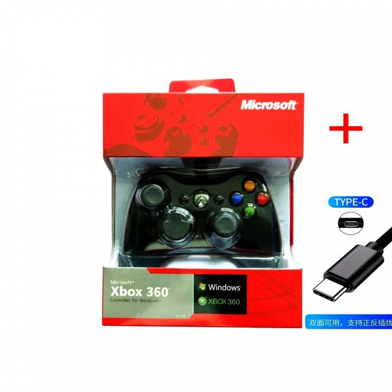 XBOX360 Gaming Stick Mango inalámbrico con cable Anfitrión de computadora Vibración USB Unidad gratuita STEAM universal