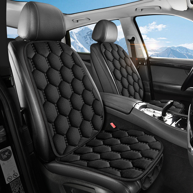 Winter Short Plush Car Seat Cushion Universal Seat Cushion Cross-Border E-Commerce Hot-Selling Single-Piece Seat Cushion Full Car Seat Cover Five Seats
