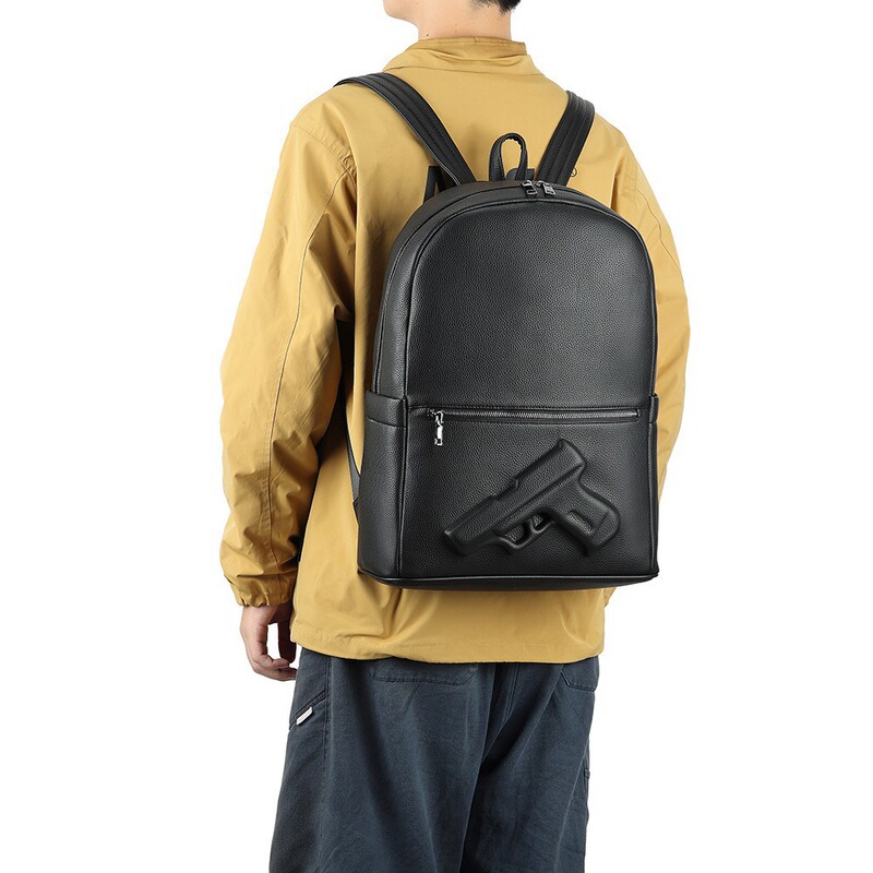 2026 New Cross-Border 3D Pistol Bag, Men's and Women's Backpack, Large Capacity, Versatile Laptop Bag, Travel Backpack 2026 New Cross-Border 3D Pistol Bag, Men's and Women's Backpack, Large Capacity, Versatile Laptop Bag, Travel Backpack