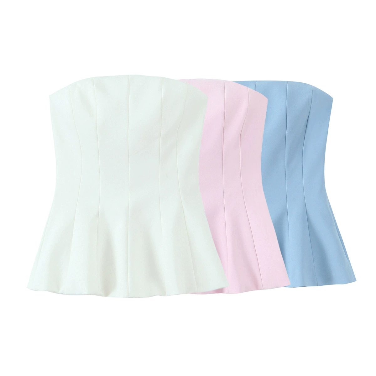 Трансграничная европейская и американская мода INS, популярный топ с коротким подолом в стиле юбки