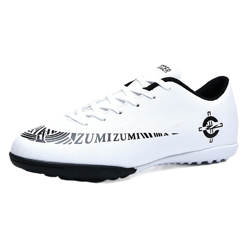 Binbinniao transfronteriza nuevos zapatos de fútbol FGTF transpirables de los hombres bajos de la parte superior larga y corta de fútbol de uñas zapatos de entrenamiento de la competencia