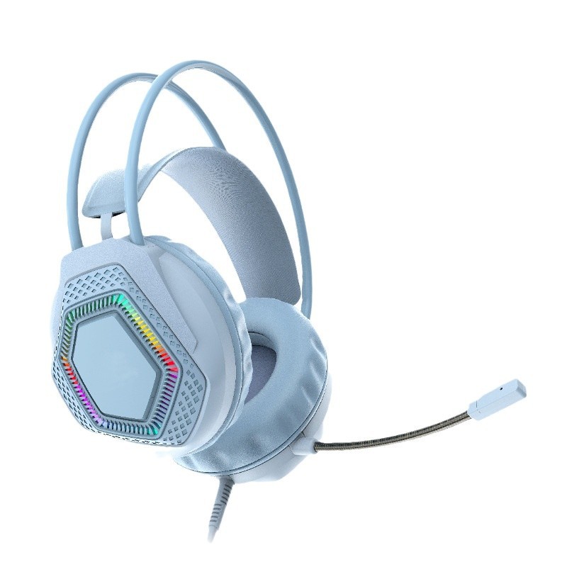 Fabricantes personalizados flotantes cabeza viga usb auriculares auriculares auriculares de Internet bar juegos de deportes estudiantes auriculares de clase en línea