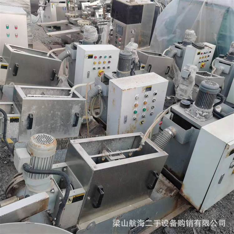 销售叠螺式污泥脱水机 304全不锈钢叠螺污泥脱水机一体  回收