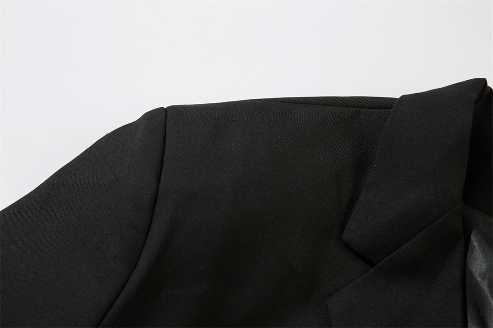 Men's Clothing Casual Suit Set Trendy High Street Single Breasted Two Button Suit Jacket Loose Pleated Wide Leg Suit Pants_voghion.com