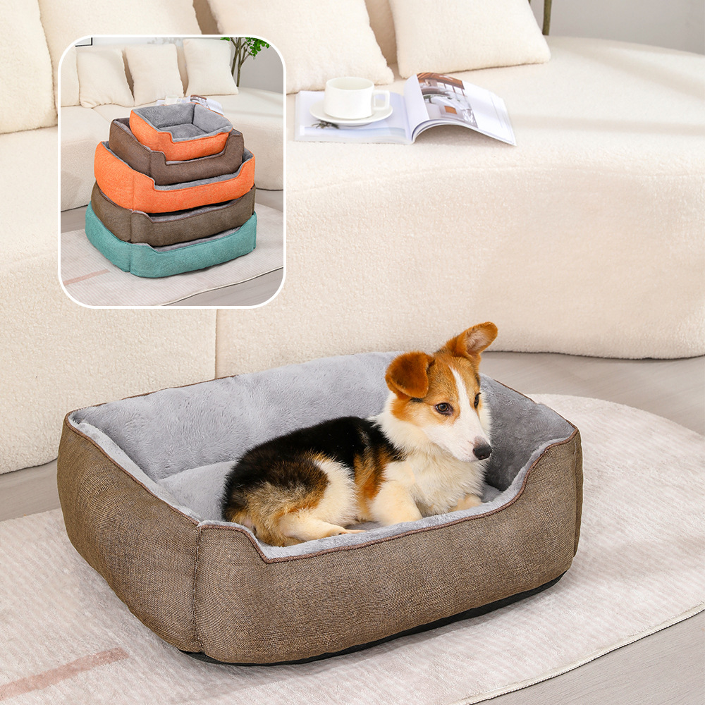 Arctic Velvet Dogen Nest para gatos Four Seasons Estera universal para mascotas Perros pequeños, medianos y grandes Nido para perros